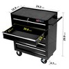 NicBex 5-Drawer Rolling Tool Chest Cabinet Mobile Tool Cart with Wheels and Storage for Garage and Warehouse - 2 of 4