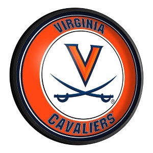College Round Slimline Lighted Wall Sign - 1 of 1