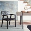 Cire Leather Dining Chair  - Safavieh - 3 of 4