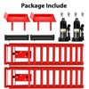 2 Packs Hydraulic Car Ramps-5 Ton Car Lift Ramp for Oil Changes, Heavy Duty Car Jack Ramps - 2 of 4
