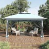 13x13 Pop-Up Canopy Tent with Mosquito Netting, Heavy Duty Gazebo with Waterproof UV Double Roof - 2 of 4