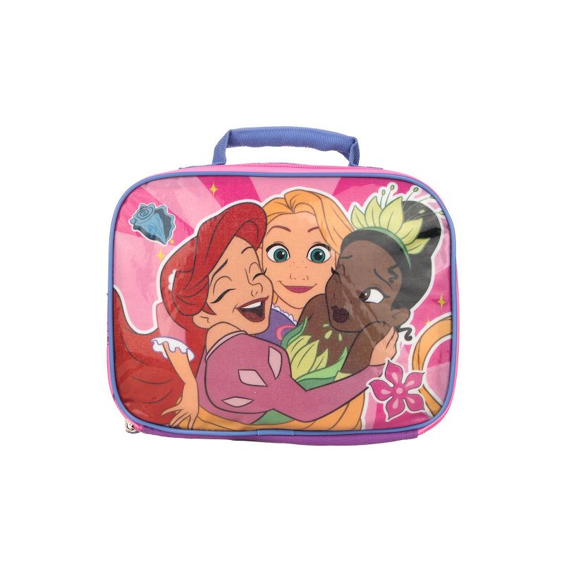 Disney Princess Group Hug Youth Girl's 2-Piece 16" Backpack & Lunch Kit Combo Set, 3 of 5