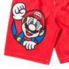 SUPER MARIO Nintendo Big Boys Swim Trunks Bathing Suit Red 10-12 - 4 of 4
