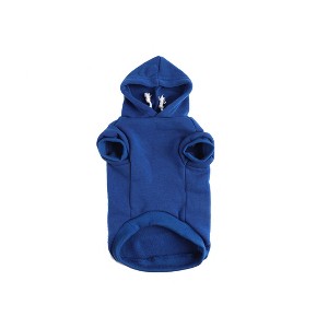 Unique Bargains Winter Spring Fall Dog Hooded Sweatshirt - 1 of 4