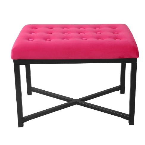 Pink cheap ottoman target