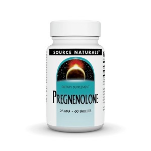 Pregnenolone 25mg by Source Naturals, Inc.  -  60 Tablet - 1 of 3