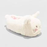 Kids' Lola Easter Bunny Plush Slippers - Cat & Jack™ Ivory