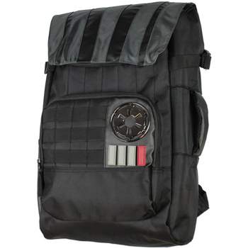 Star Wars Darth Vader Costume School Bag Padded Sleeve Tech Laptop Backpack Black