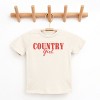 Country Girl Puff Print - Youth Short Sleeve Graphic T-Shirt - 2 of 3
