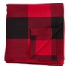 Saro Lifestyle Buffalo Plaid Design Cotton Curtain Single Panel - image 2 of 3