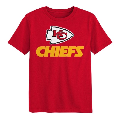 Nfl Kansas City Chiefs Boys Cotton Short Sleeve T shirt Target