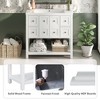 Vynxaria 36'' Bathroom Vanity with Undermount Sink,Free Standing Vanity Set with 4 Drawers,Soft Closing Doors, Wood Frame Bathroom Storage Cabinet - 3 of 4