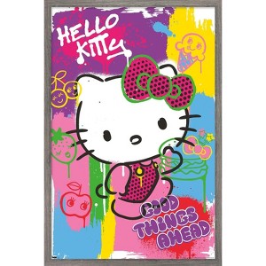 Trends International Hello Kitty - Pop Art Framed Wall Poster Prints - 1 of 4