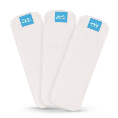 Charlie Banana Hemp Reusable Diaper Inserts - 3ct