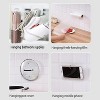LunaLulinlk Adhesive Wall Hooks，Heavy Duty Reusable Hooks, Clear 40-Pcs PVC Hooks - 4 of 4