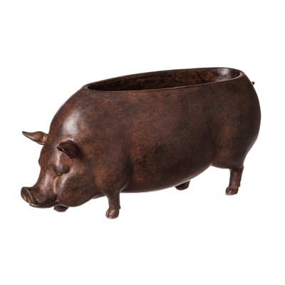 Cape Craftsmen Resin Pig Planter