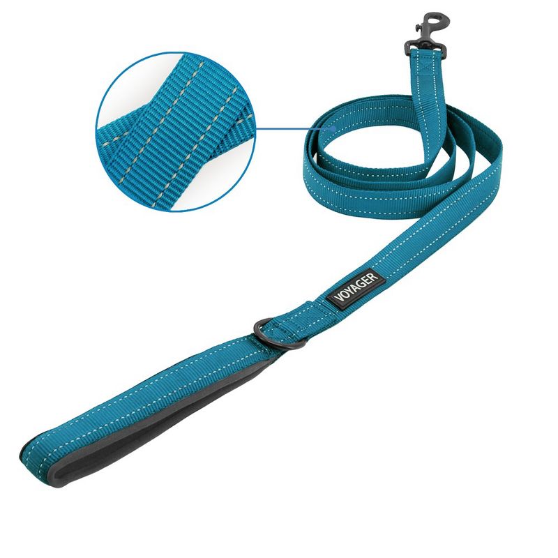 Voyager Adjustable Nylon Collar and Leash Combo for Dogs and Cats, 4 of 7