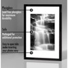 Americanflat 11x17 Picture Frame with Mat for 8x12, Black, 2 Pack - 3 of 4