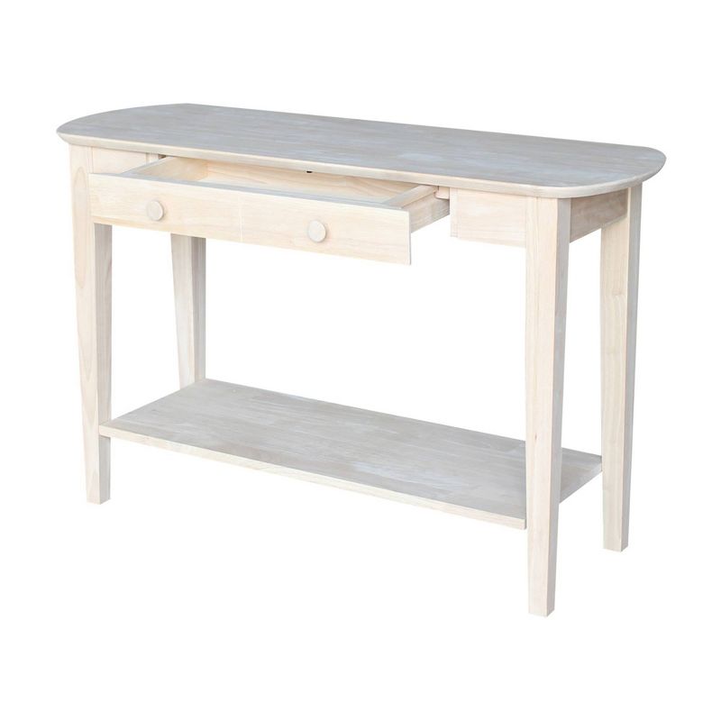 Philips Oval Sofa Table Unfinished - International Concepts, 6 of 13