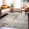 World Rug Gallery Multi-Tonal Rug for Living Room, Entryway, or Family Spaces – Easy to Clean and Comfortable Underfoot - 2 of 4