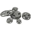 Sapphtopaz Standard Cast Iron Weight Plates for Barbell, 1-Inch Barbell Plates for Strength Training in Home & Gym, Multiple Weights - 4 of 4