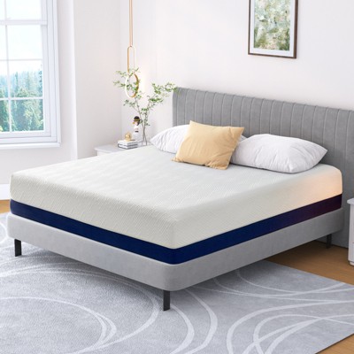 Twolike 12 Inches Medium Feeling Memory Foam Mattress Infused Gel for Cool & Comfort Sleep, Fit for All Sleep Position