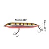 Unique Bargains Fishing Lures Catfish Rattling Line Float Lures Topwater Bass Lures Black Yellow - 3 of 4