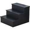 Kings Brand Furniture – Darien 3 Step Wood Step Stool for Adults or Kids, Dog Stairs - 2 of 4