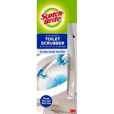 disposable toilet scrubber