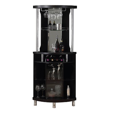 modern corner bar cabinet