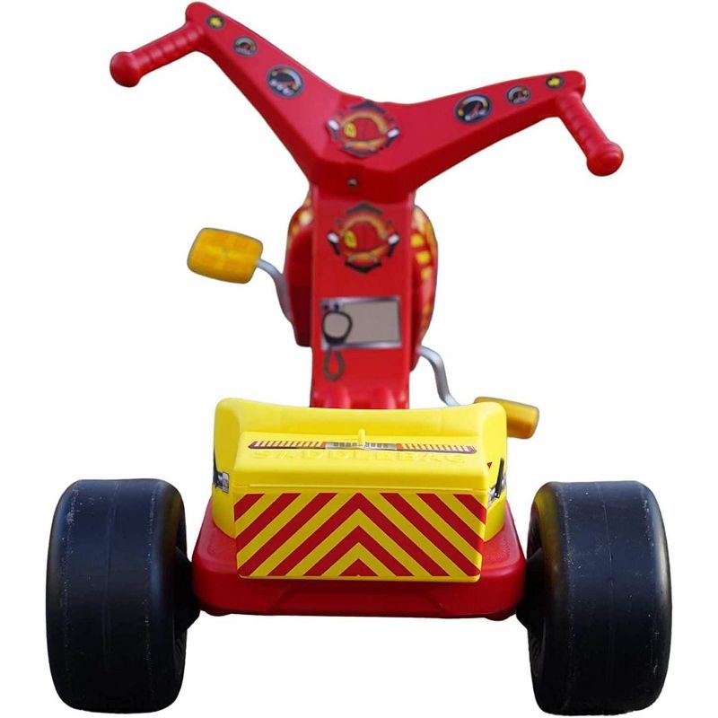 UCC Distributing Fire & Rescue Big Wheel Spin-Out Racer 16 Inch Trike, 2 of 4
