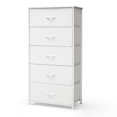 Pellebant 5 Drawers Vertical Dresser Storage Tower Organizer Unit for Bedroom