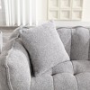 Chic Crate-Square Bean Bag Recliner Sofa – High-Resilience Foam Core for 2 Adults, Multi-Use Lounge Chair - 4 of 4