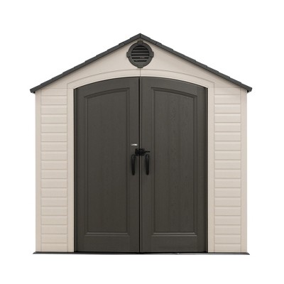 Lifetime 8 Ft. x 12.5 Ft. Outdoor Storage Shed,  Desert Sand (60395)