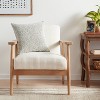 Woven Boucle Square Throw Pillow with Exposed Zipper - Threshold™ - 2 of 4