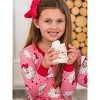 RuffleButts Modal Blend Big Girls Ruffle Long Sleeve Pajama Set - 3 of 4