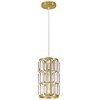 POWLIG 1 - Light Modern Luxury Round Gold Crystal Pendant Light - 2 of 4