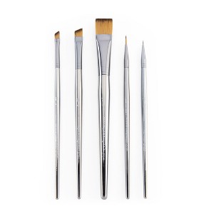Royal & Langnickel ZEN 73 Series 5pc Multi Media Artist Paint Brush Pack, Spotter Variety - 1 of 4