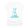 Simply Sage Market Happy Easter Bunny Outline Short Sleeve Tee - 2 of 4