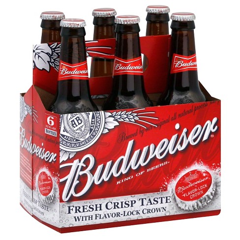 Budweiser® Beer - 6pk / 12oz Bottles : Target