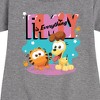 - Garfield - Family Is Everything Graphic Short Sleeve Fleece Dress - 2 of 4