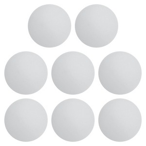 Unique Bargains PVC Self-Adhesive Sound Insulation Shock Absorption Door Stops 12 Pcs - 1 of 4