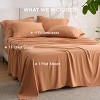Deep Pocket Queen Sheets - Prewashed Ultra-Soft Queen Sheet Set, Fits Mattresses Up to 18 Inches Thick, Breathable & Secure Fit, Hotel Luxury Bedding - 4 of 4
