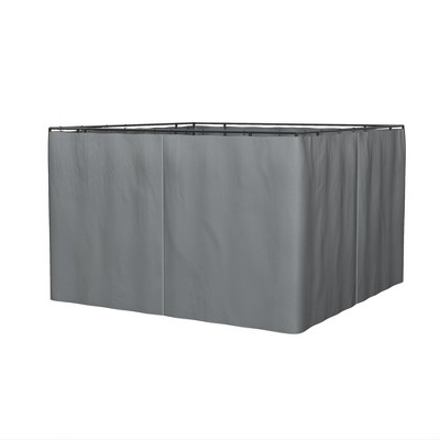 Gsluuk Outsunny 10' x 12' Universal Gazebo Sidewall Set with Panels
