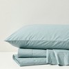 Stylish Solid Cotton Sheet Sets, All Season Bedding Set, Cozy Home Textile for Modern Bedroom Decor - image 2 of 4