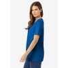 Woman Within Plus Size Perfect Short-Sleeve Scoopneck Tee - 4 of 4