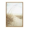 Sylvie Beach Grasses Framed Canvas by F2 Images - Kate & Laurel All Things Decor - 2 of 4