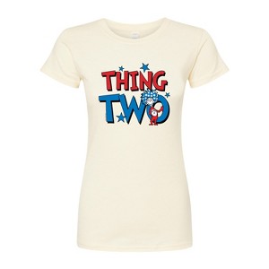 Women's - Dr. Seuss - American Thing Two Fitted Graphic T-Shirt - 1 of 4