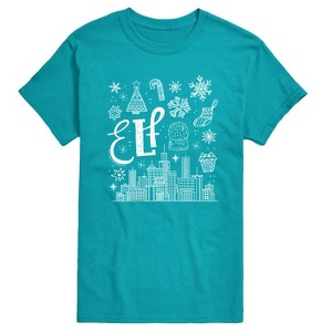 Men's - Elf - Doodle Logo Short Sleeve Graphic T-Shirt - 1 of 3
