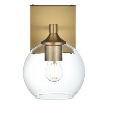 Elegant Lighting Eero 6 inch Wall Sconce in Satin Gold
